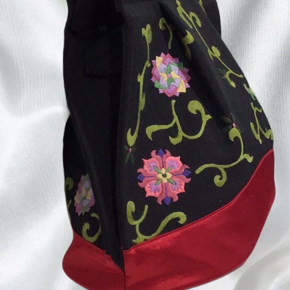 Coconut Shop Embroidered Shoulder Bag, Made in Viet‎ Nam - Picture 6 of 11